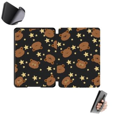 Imagem de GUKSRASO Capa para 6.8" Kindle Paperwhite 11ª Geração/Signature Edition (Modelos: M2L3EK/M2L4EK) - Painel Traseiro em TPU com Função de Suspensão/Ativação Automática, Alça de Mão