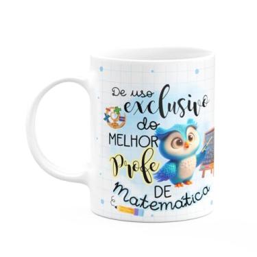 Imagem de JPS INFO, Caneca - Uso exclusivo do melhor professor de matemática