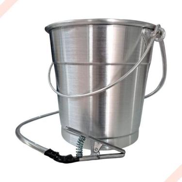 Imagem de Balde Grande Alumínio Com Cordoalha Cx 10unid . - plastcor