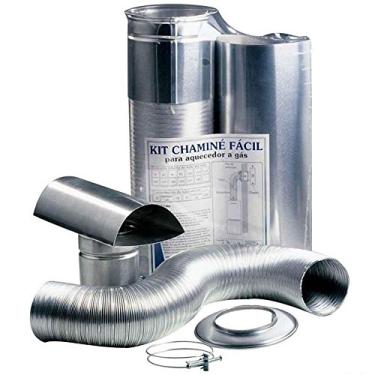 Imagem de Acessórios Aquecedor a Gás -Kit Chaminé Fácil 60x 370mm