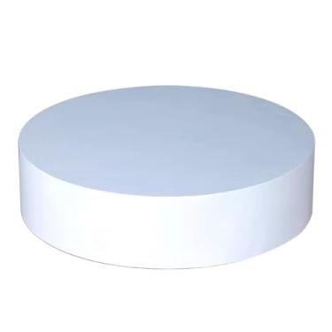 Imagem de Pedestais de exibição de suporte redondo para manequim, vitrine de loja boutique - capacidade de carga de 400 kg, plataforma de decoração de evento de elevação de noiva para adereços de casamento