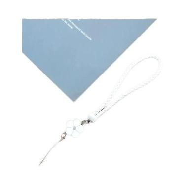 Imagem de Cordão De Pulso Colorido Para Celular Com Flor E Cor Sólida, Alça Univ