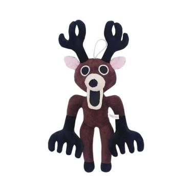 Imagem de Pelúcia De Veado Marrom E Coruja Branca, Boneco De Pelúcia, Almofada, 