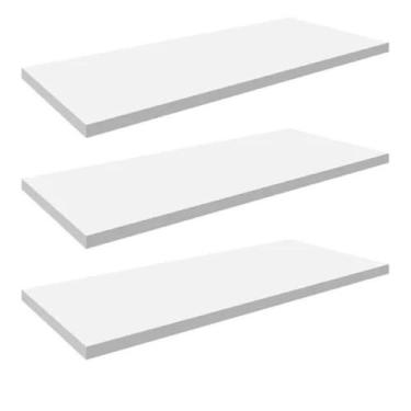 Imagem de Prateleira Em Mdf Tx E Suporte Invisivel Com Bucha Ecoplan Ecop4 Com 4