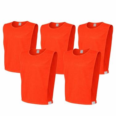 Imagem de KIT COLETE 5 PÇS LISO ESPORTIVO FUTEBOL TRB ADULTO EM POLIÉSTER-Unissex