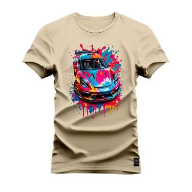 Imagem de Camiseta Algodão Premium T-Shirt Carro Mega Colores - Nexstar