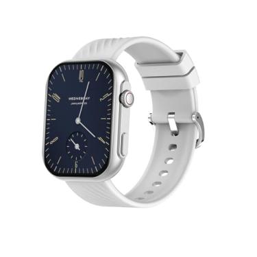 Imagem de Smartwatch, Vários Mostradores, IP67 à Prova D'Água, Carregamento Rápido, Notificações e Modos Esportivos,mg-S17-Branco