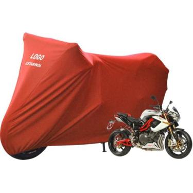 Imagem de Capa De Cobrir Moto Benelli TNT 1130 Sport Evo - Mz, Vermelha