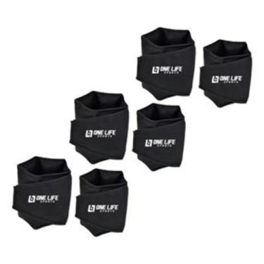 Imagem de Kit caneleira par 1kg + par 2kg + par 3kg sc - flexmouve