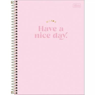 Imagem de Caderno Universitário Happy 1 Matéria 80 Folhas A4 Tilibra Capa Dura