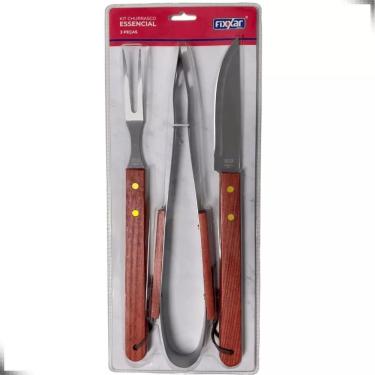 Imagem de Kit Churrasco Essencial - 3 Pçs