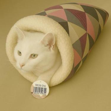 Imagem de Cama Toca Para Gatos Saco De Dormir Ultra Macio Em Sherpa Peludinha Ma