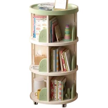 Imagem de Estante De Canto De Leitura Mesa De Cabeceira Sofá Rack De Armazenamento Lateral Estante De Decoração Para Casa Armazenamento De Classificação De Presentes Com Rodízios, Yellow, 3 layers