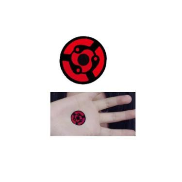 Imagem de Tatuagem Temporária Cosplay Anime Naruto Desenho - 3I