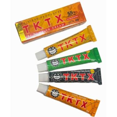 Imagem de Pomada para tatuagem, 6-8 horas de força máxima com Aloe Vera, vitamina E, lecitina (100% ORIGINAL DA MARCA LACRADA COM SELO)