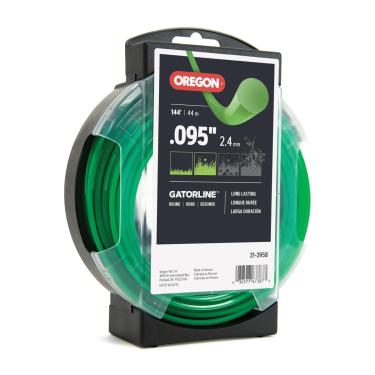 Imagem de Oregon Linha de aparador de ervas daninhas redonda/fio Gatorline, 0,95 pol. por 144 pés