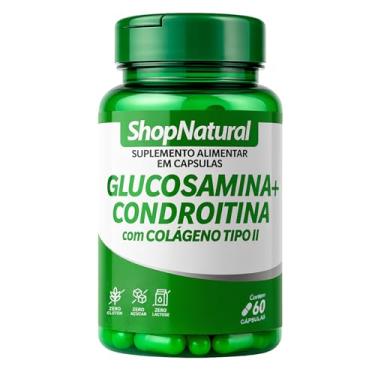 Imagem de Condro Colágeno II Glucosamina Premium ShopNatural 60caps