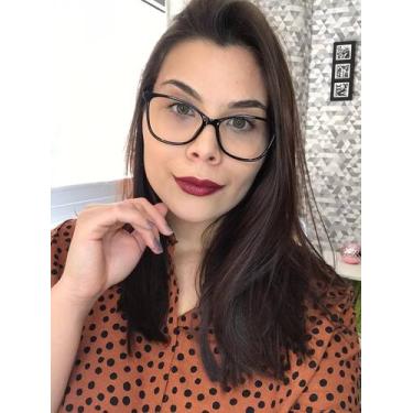 Imagem de Armação De Óculos Para Grau Feminina Quadrado Love Preto - Palas EyeWe
