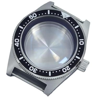 Imagem de Caixa de relógio mecânica à prova d'água vintage de aço inoxidável para relógio Seiko Nh34 Nh35 Nh36 Nh38 Movimento 62MAS, Tampa inferior sólida 10, Caixa de relógio de luxo