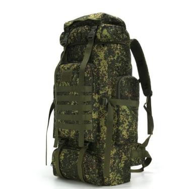 Imagem de Mochila de Senderismo W WINTMING 70L/100L Camping Mochila MOLLE