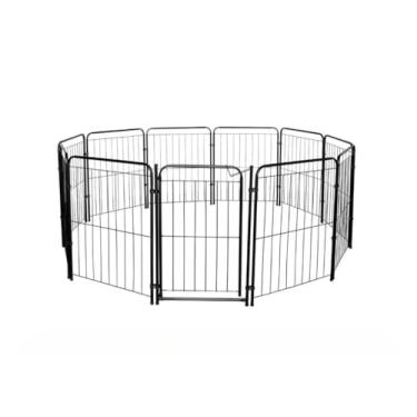 Imagem de Cercado Pet Cercadinho Para Cachorro Dobrável Portátil Módulos Grade Tela(10 Modulos)