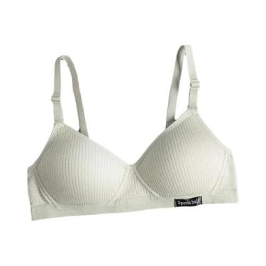 Imagem de Sutiã Ativo Sem Fio Em Forma De V Para Mulheres, Confortável E Sem Cos