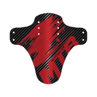 Imagem de Para-lama De Bicicleta Ultraleve Com Padrão De Carbono Para Roda Diant