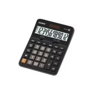 Imagem de Calculadora De Mesa Dx-12b Preta - CASIO