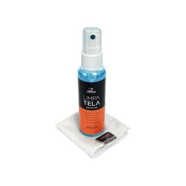 Imagem de Kit Limpa Telas 60ml e Lentes Bactericida Com Flanela Microfibra AntiC