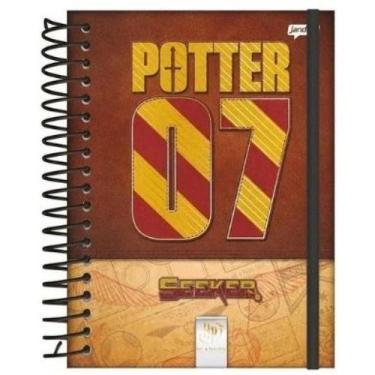 Imagem de Agenda planejamento espiral 175x242mm cd 160pgs  harry potter fsc   ja