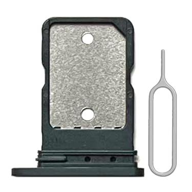 Imagem de VIESUP Slot de bandeja de cartão SIM para Google Pixel 5a 5G G1F8F G4S1M 6,3 polegadas com pino de ejeção SIM