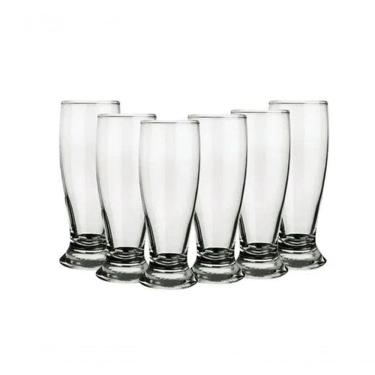 Imagem de Jogo Copos Chopp Cerveja Tulipa Vidro 6pcs 230ml