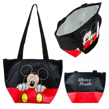 Imagem de Bolsa Térmica Lancheira Mickey 23x31x15cm - Disney