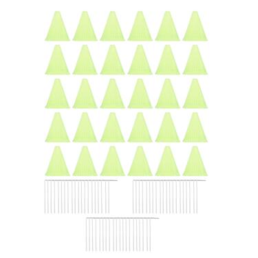 Imagem de 30 pçs cloche dome, protetores de cobertura de planta de sino reutilizáveis ​​mini cloches de jardim de estufa impedindo animais de jardim caracóis aves galinhas