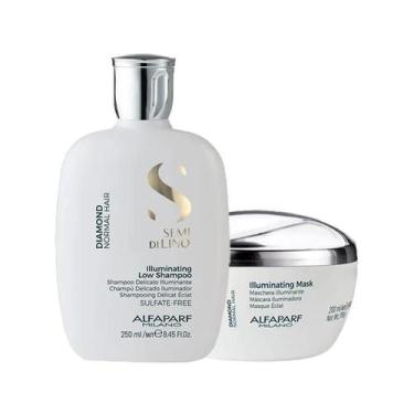 Imagem de Kit Diamond Shampoo e Máscara  - Alfaparf Milano