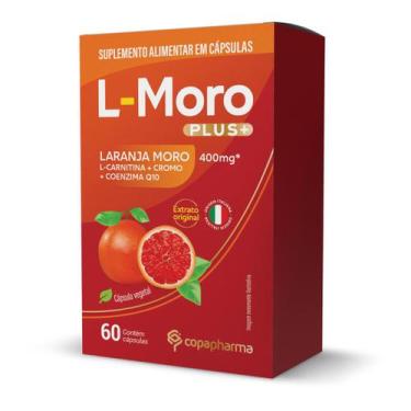Imagem de Suplemento Laranja Moro + L-Carnitina + Cromo + Q10 60 Caps - Copaphar