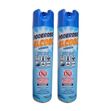 Imagem de Kit 2 Poderoso Álcool Desinfetante 400ml Cada - Kelldrin
