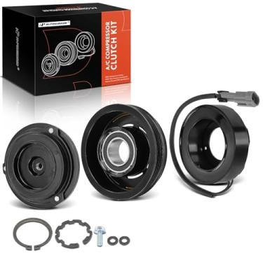 Imagem de A-Premium Kit de embreagem de compressor de ar condicionado compatível com Chevrolet Silverado, Tahoe, Suburban, Express, Avalanche, C3500HD e GMC Sierra, Yukon, Savana e Cadillac Escalade, Escalade