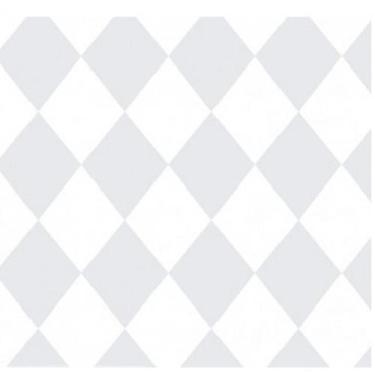 Imagem de Papel de Parede Treboli Losangos Cinzas 5863 - Rolo: 10m x 0,53m - ICH