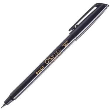 Imagem de Caneta Hidrográfica Office Pen 1.0 Preta - Pilot
