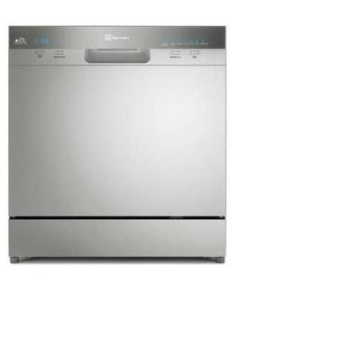 Imagem de Lava Louças Electrolux LL08S 127V Inox Cinza - 127V, CINZA, 110V