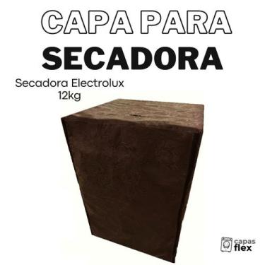 Imagem de Capa secadora electrolux 12kg impermeável flex - Capas Flex, MARROM