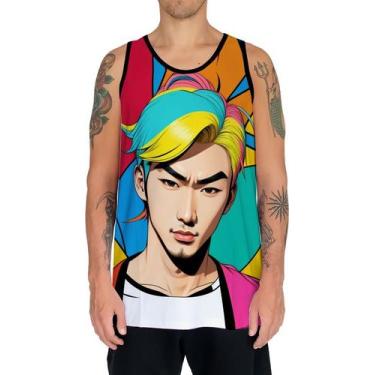 Imagem de Camiseta Regata Tshirt K-pop Moda Coreana Pop Art Ásia 12 - Enjoy Shop
