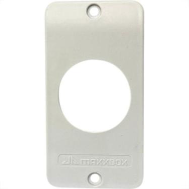 Imagem de Maxxbox Tampa Condulete 3/4 1Tomada Red Branco