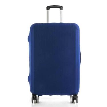 Imagem de Capa Protetora Para Mala De Viagem Bordo Poliester Qualis, Azul