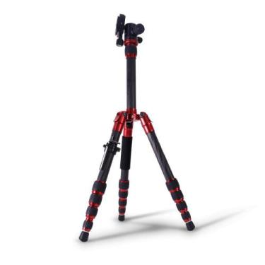 Imagem de Tripé Fibra de Carbono KingJoy C1229B-V00 com Cabeça Ball Head até 10k