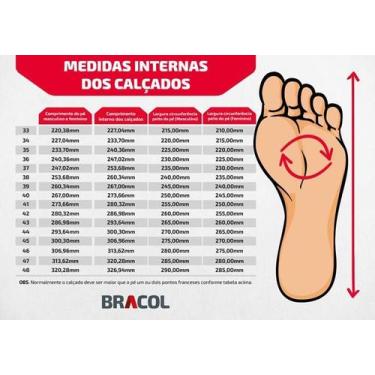 Imagem de Bota de Segurança Nobuck Bracol Linha BAF Cor Preta Com Bico de Pvc CA