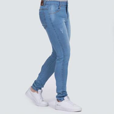 Imagem de Calça Masculina Jeans Slim 7126- - PDOZE, 40