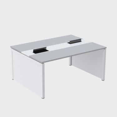 Imagem de Mesa de Plataforma Dupla para 2 Pessoas Corporativa 160x140/2p