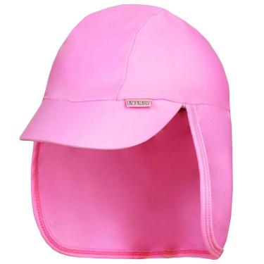 Imagem de Boné Praia Bebê Proteção UV Rosa Everly